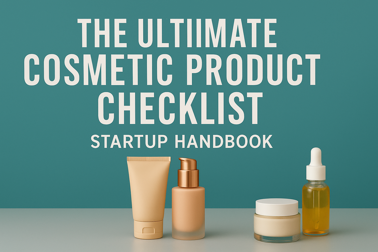The Ultimate Cosmetic Product Launch Checklist Startup Handbook
